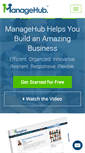 Mobile Screenshot of managehub.com